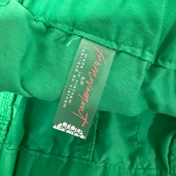 Free People Movement Women's Offside Pants Parachute Barrel Green Small Baggy - Picture 8 of 10